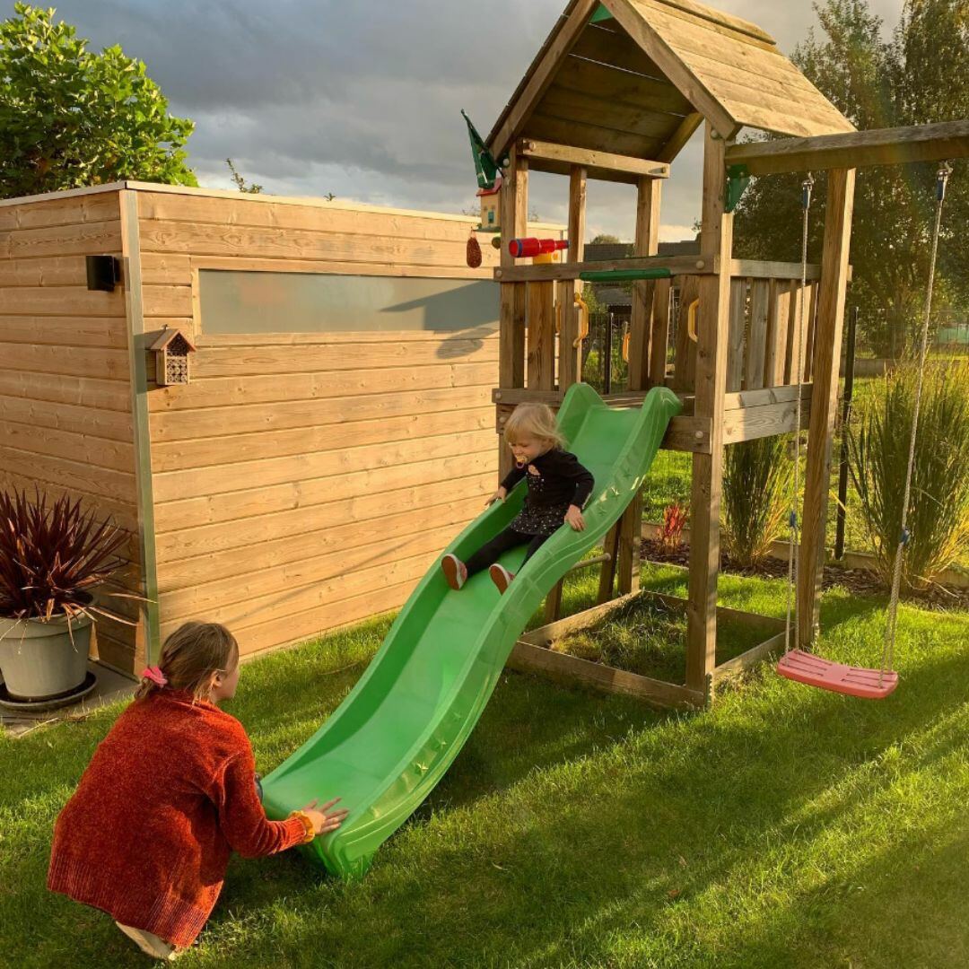 Climbing Frame with Slide - Fun Play Frame Garden | Jungle Gym